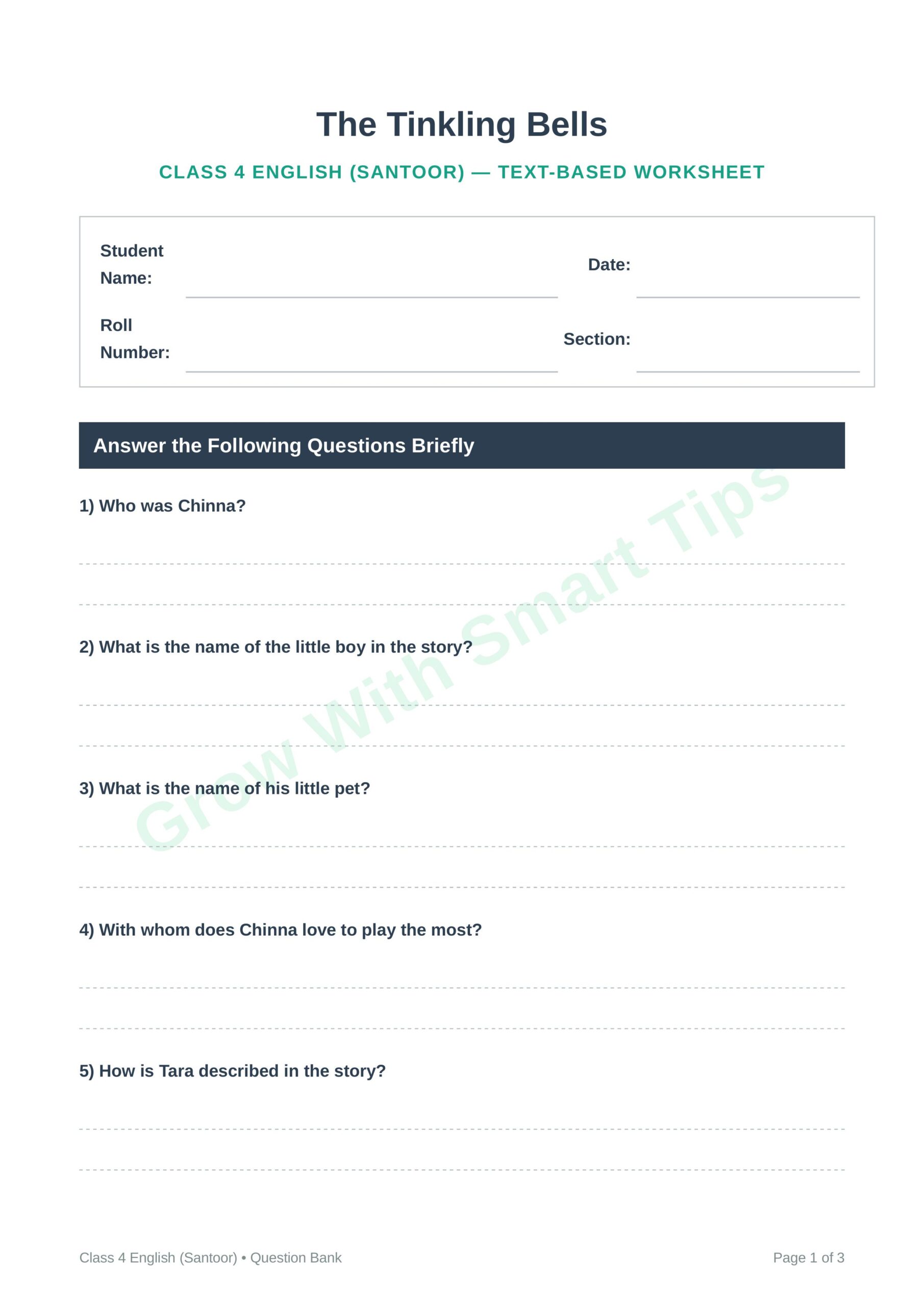 Chinna_Text_WorksheetClass 4 1
