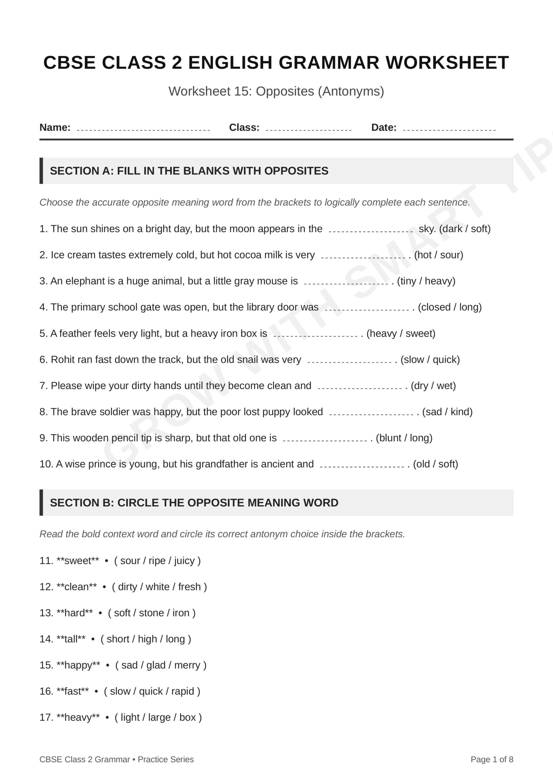 cbse_class2_grammar_worksheet_15_opposites 1